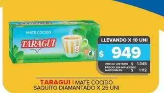 MATE COCIDO SAQUITO DIAMANTADO