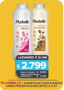 Plusbelle - Shampoo/Acondicionador