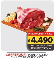 Carrefour - Pernil De Cerdo