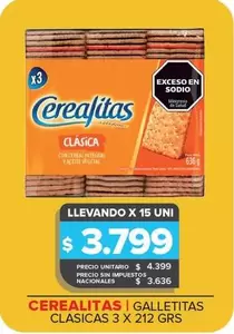 Cerealitas - Galletitas Clasicas
