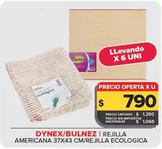 Dynex/Bulnez - Rejilla Americana/Rejilla Ecologica