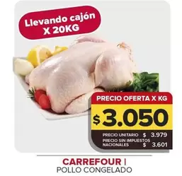 Carrefour - Pollo Congelado