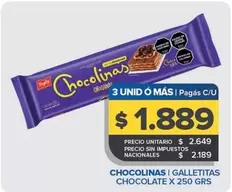Chocolinas - Galletitas Chocolate