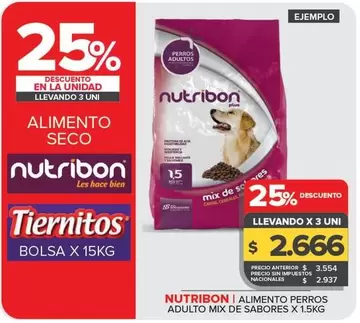Nutribon - Alimento Perros Adulto Mix De Sabores