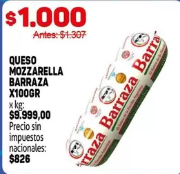Barraza - QUESO MOZZARELLA