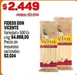 Don Vicente - FIDEOS