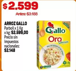Gallo - Arroz Parboil