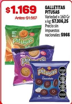 Pitusas - GALLETITAS