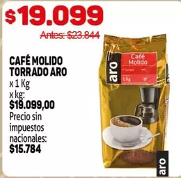 Aro - CAFÉ MOLIDO TORRADO ARO