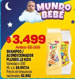 Plusbelle - SHAMPOO / ACONDICIONADOR