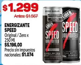 Speed - ENERGIZANTE SPEED Original / Zero