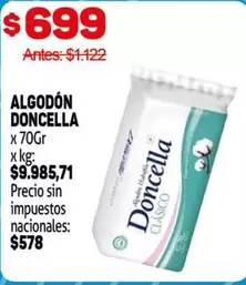 Doncella - Algodón