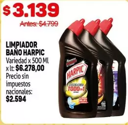 Harpic - LIMPIADOR BANO