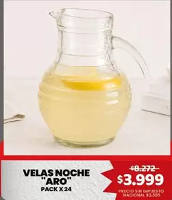 Aro - VELAS NOCHE "ARO"