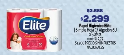 Elite - Papel Higi00nico
