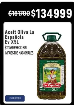 La Española - Aceite Oliva