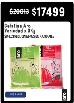 Aro - Gelatina Variedad