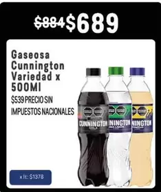 Cunnington - Gaseosa
