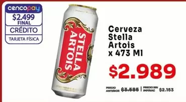 Stella Artois - Cerveza