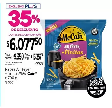 X$ - Papas Air Fryer + finitas