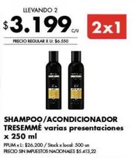 Tresemmé - SHAMPOO/ACONDICIONADOR