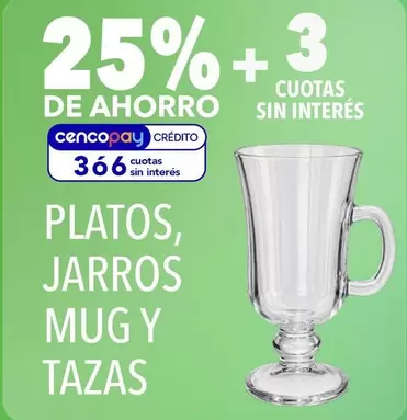 PLATOS, JARRROS MUG Y TAZAS