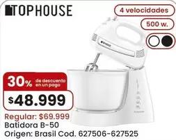 Origen - Batidora B-50