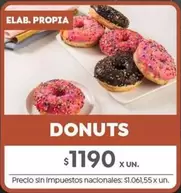 X$ - DONUTS