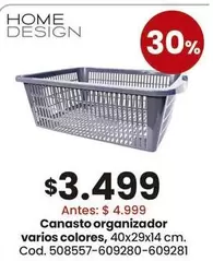 Canasto organizador