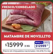 X$ - MATAMBRE DE NOVILLITO