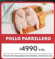 X$ - POLLO PARRILLERO