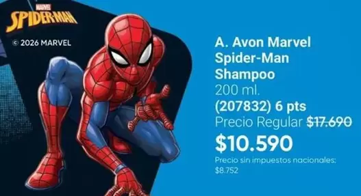 Spiderman - Spider-Man Shampoo (207832) 6 pts