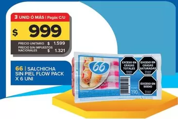 66 - Saichicha Sin Piel Flow Pack