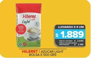 Hileret - Azúcar Light