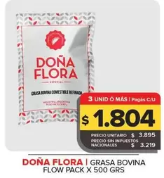 Doña Flora - Grasa Bovina