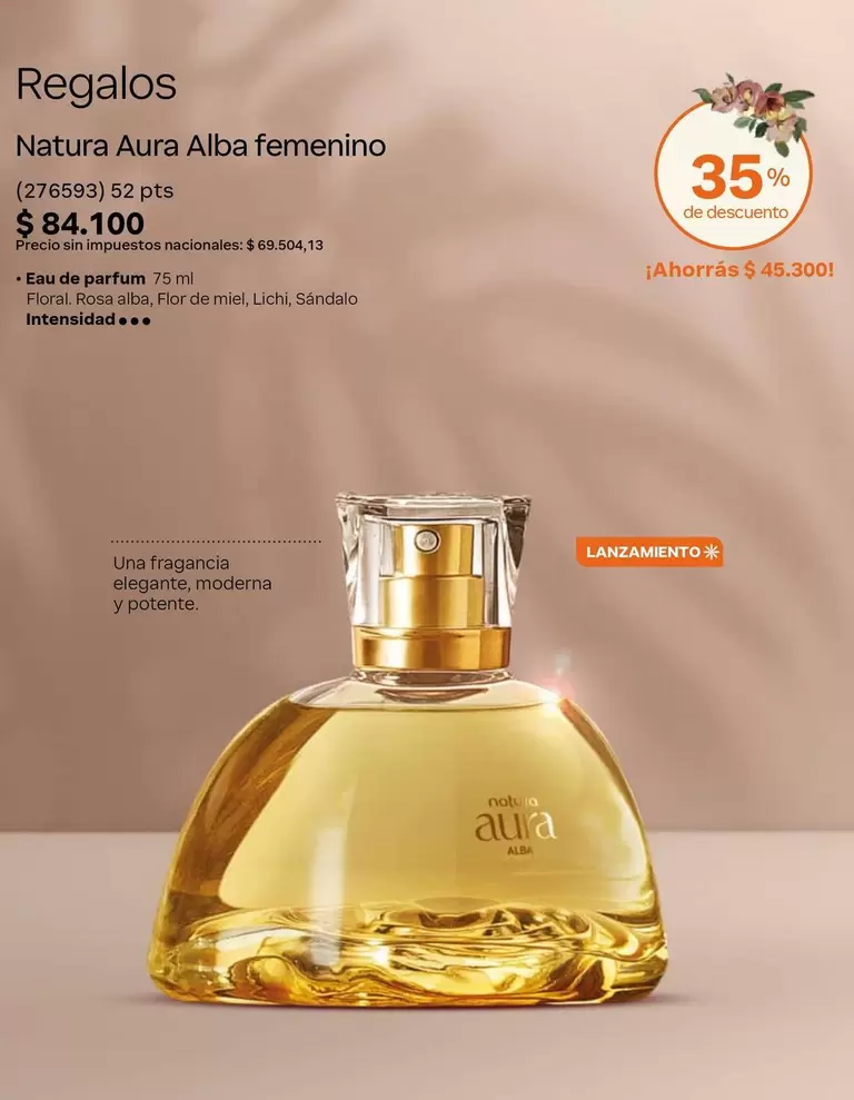 Natura -  Aura Alba femenino (276593)