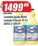 Ayudin - Lavandina MultiS Lavanda/ P.Glaciar TP 1lt