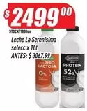 X$ - Leche La Serenisima selecc