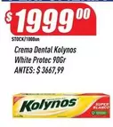 Kolynos - Crema Dental