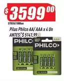 Philco - Pilas AA/AAA