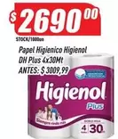 Higienol - Papel Higienico  DH Plus