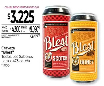 Bariloche - Cerveza "Blest"