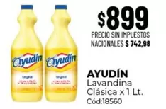 X$ - Lavandina Clásica x 1 Lt. Cód:18560