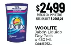 Woolite - Jabón Líquido Doy Pack
