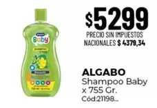 Algabo - Shampoo Baby