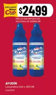 X$ - Lavandina Gel x 450 Ml