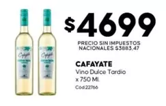 Cafayate - Vino Dulce Tardio