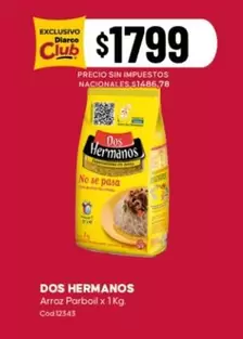 Dos Hermanos - Arroz Parboil