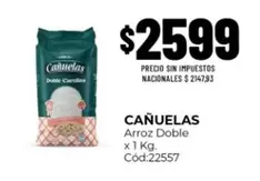 cañuelas - Arroz Doble x 1 Kg. Cód:22557