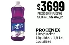 Procenex - Limpiador Líquido x 1.8 Lt. Cód:25994